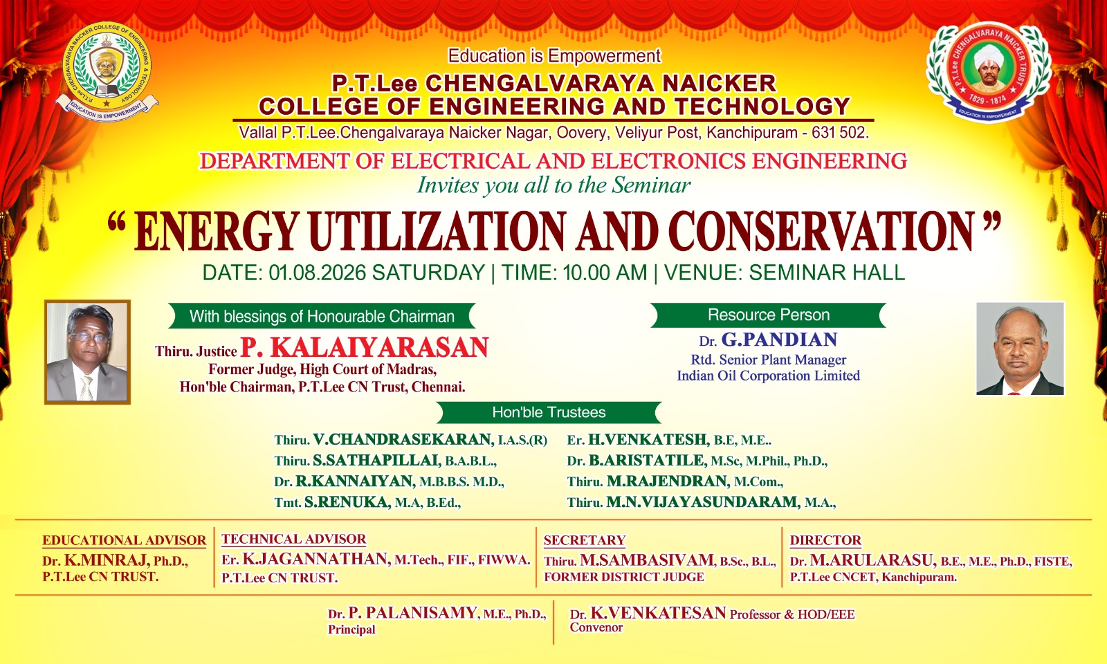 Dept of EEE invites to all Seminar